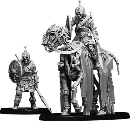 Warrior Cynuise, Wiht Thain on Foot and on Wiht Horsa