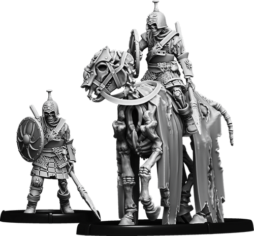 Warrior Cynuise, Wiht Thain on Foot and on Wiht Horsa