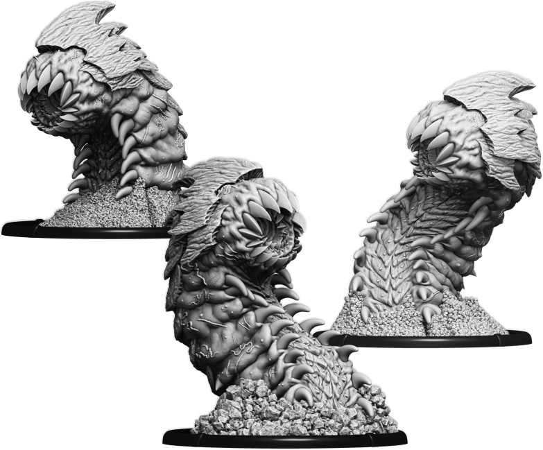 Gorgers of Khthon, Stóskoular Unit (3x warriors w cmd)