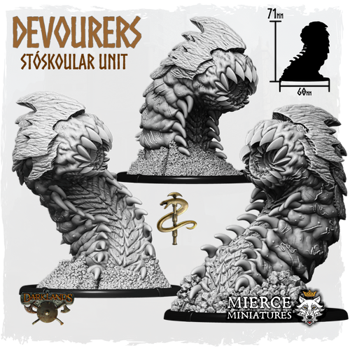 Devourers of Khthon, Stóskoular Unit (3x warriors w cmd)