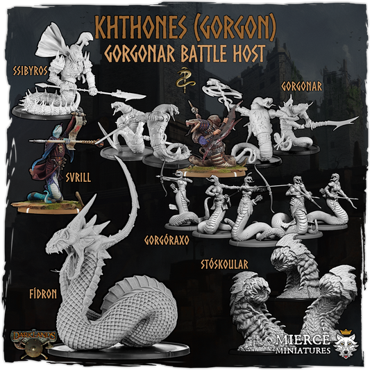 Khthones (Gorgon) Gorgonar Battle Host