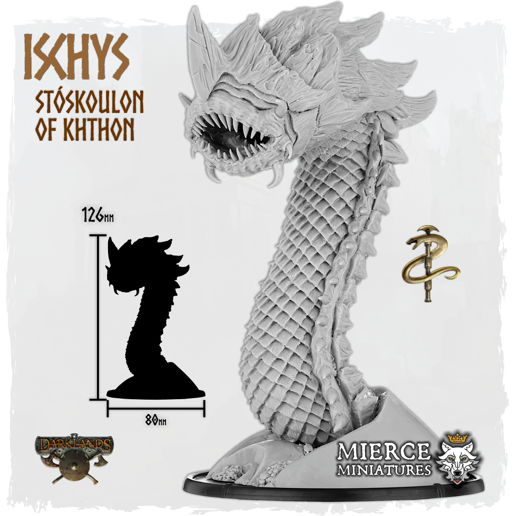 Ischys, Stóskoulon of Khthon