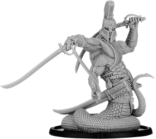 Helmed Ophios, Gorgon of Khthon