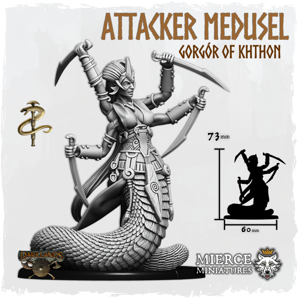 Attacker Medusel, Gorgór of Khthon