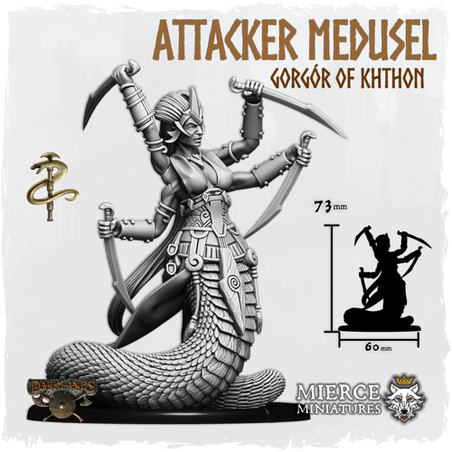 Attacker Medusel, Gorgór of Khthon