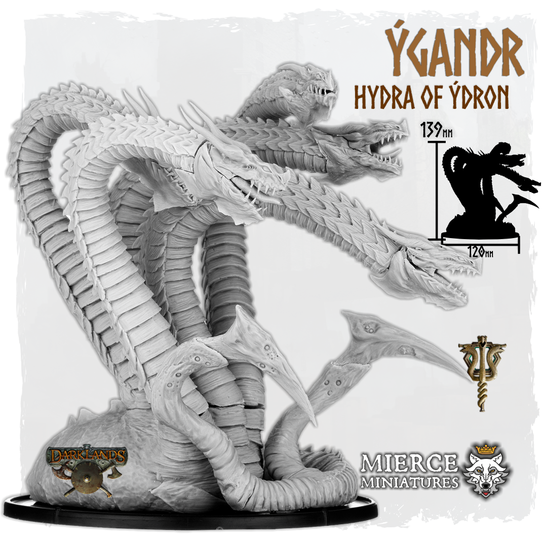Ygandr, Hydra of Ýdron