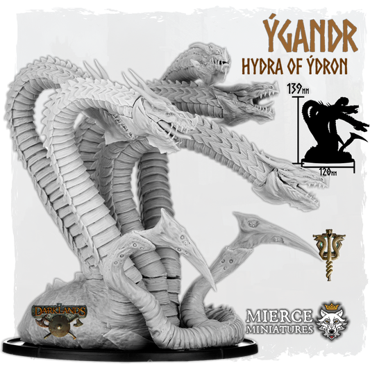 Ygandr, Hydra of Ýdron
