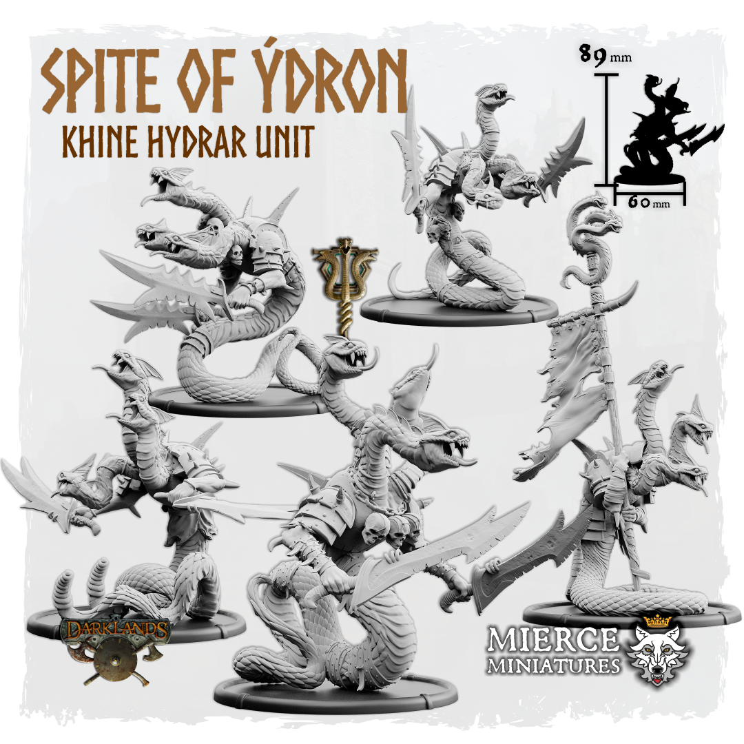 Spite of Ýdron, Khine Hydrar Unit (5x warriors w cmd)