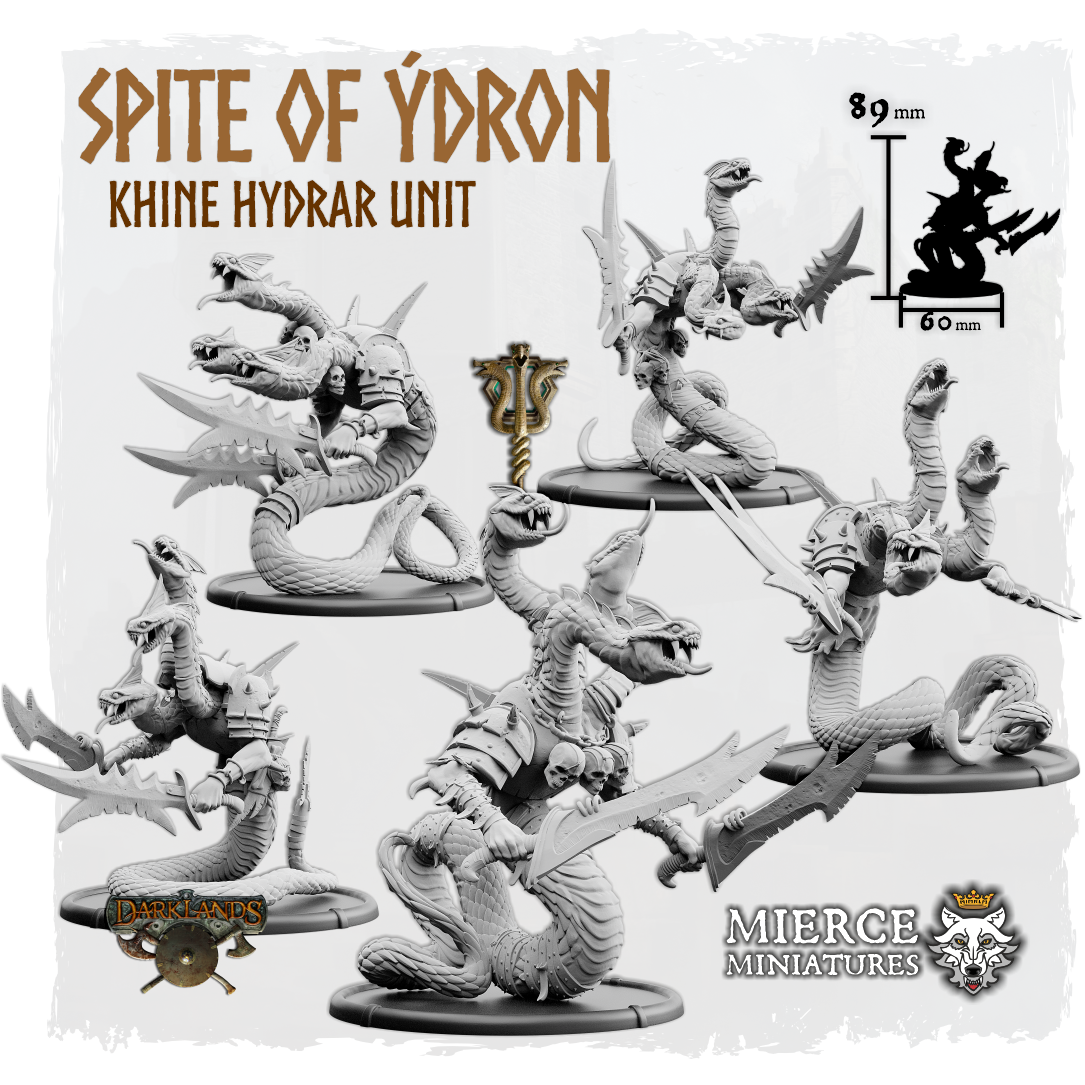 Spite of Ýdron, Khine Hydrar Unit (5x warriors)