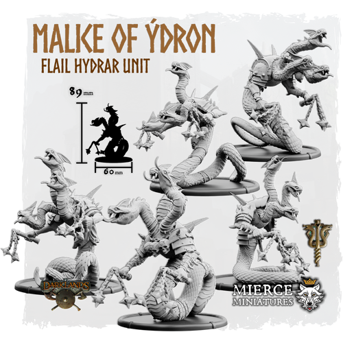 Malice of Ýdron, Flail Hydrar Unit (5x warriors)