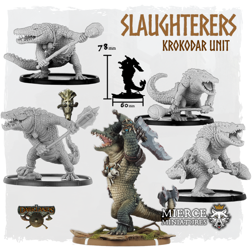 Slaughterers, Krokodar Unit (5x warriors)