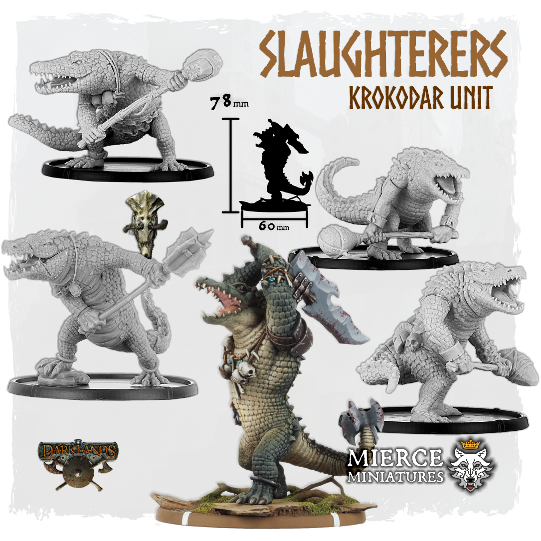 Slaughterers, Krokodar Unit (5x warriors)