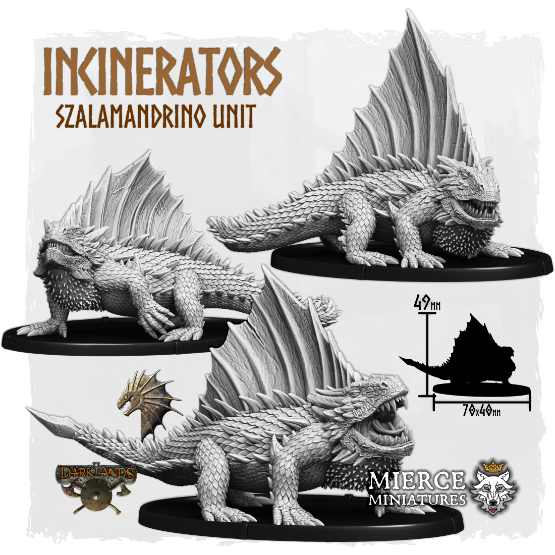 Flamekin, Szalamandrino Unit