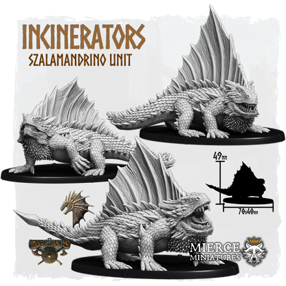 Flamekin, Szalamandrino Unit