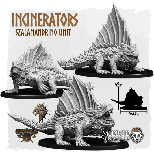 Flamekin, Szalamandrino Unit