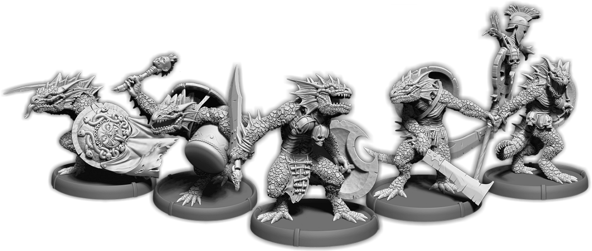 Gukkok's Blades, Sávrar Unit (7x warriors w cmd)