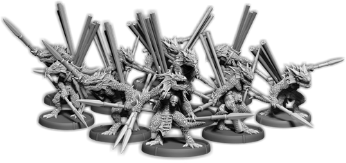 Gukk's Javelins, Sávrakontar Unit (20x warriors w cmd)