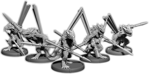 Gukk's Javelins, Sávrakontar Unit (5x warriors)