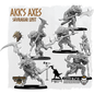 Akk's Axes, Great Axe Sávrakar Unit (5x warriors w cmd)