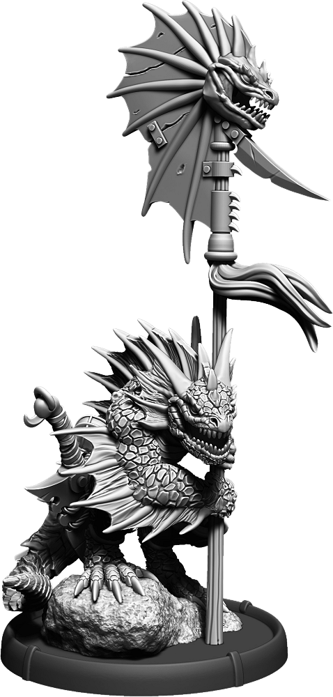 Eikovra, Ikon Warrior on Foot