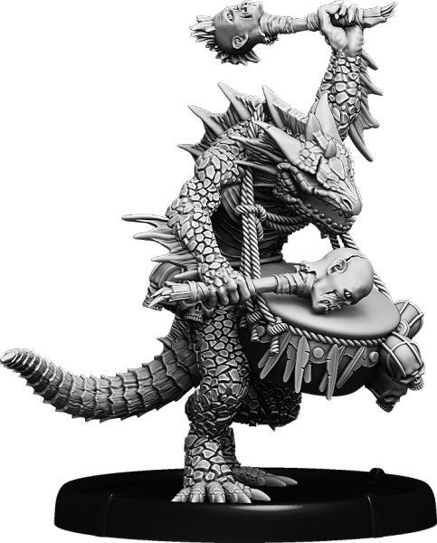 Kkirill, Sávrakírix on Foot with Doom Drum