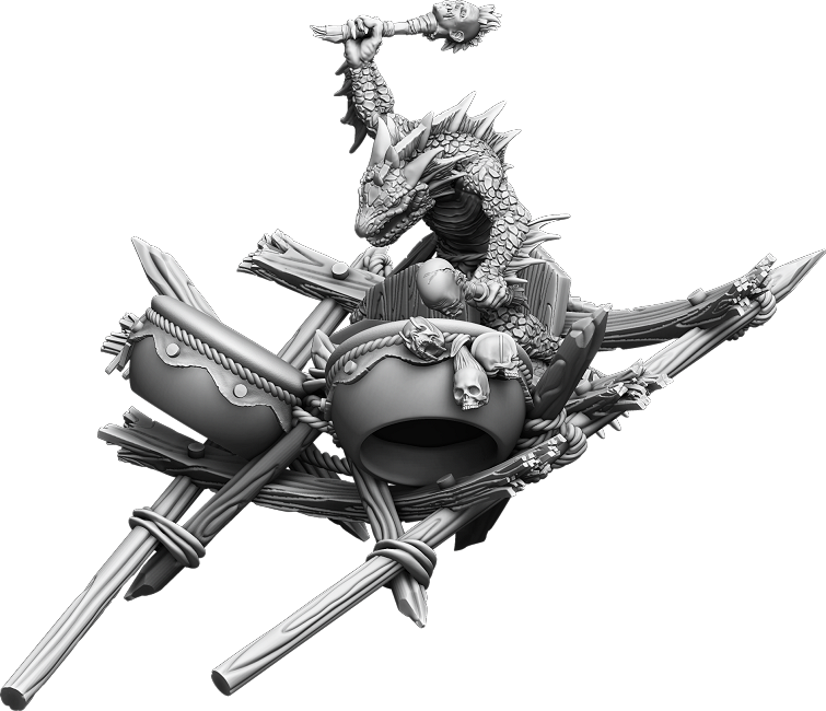 Kkirill, Sávrakírix on Khelon War Tower with Doom Drums