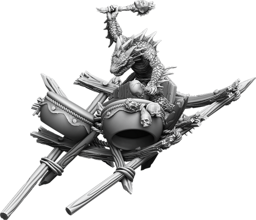 Kkirill, Sávrakírix on Khelon War Tower with Doom Drums