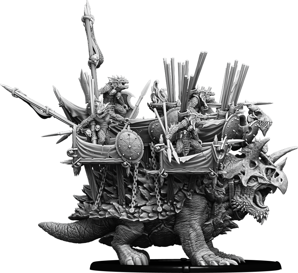 Gukk's Kheloneers, Sávrakontar and Megakontabolos Unit on Khelon War Tower