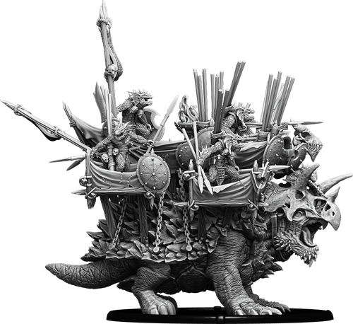 Gukk's Kheloneers, Sávrakontar and Megakontabolos Unit on Khelon War Tower