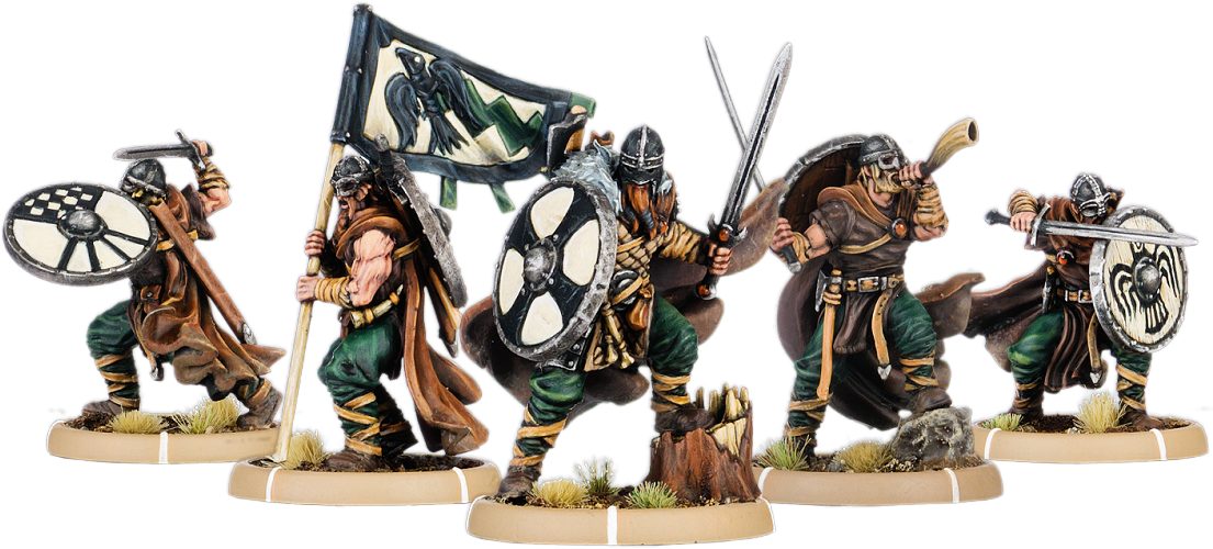 Hrafnen Crew, Holumann Unit (7x warriors w cmd)