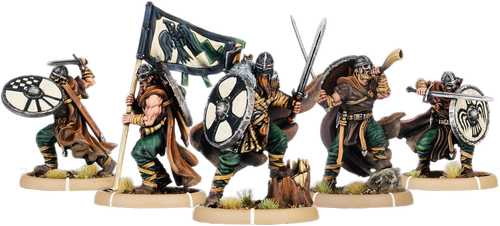 Hrafnen Crew, Holumann Unit (7x warriors w cmd)