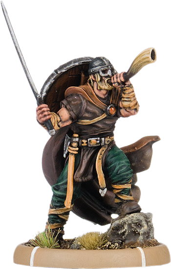 Gunnar Half-Shield, Holumann Hornblower