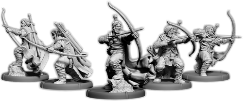 Hrafnen Bowmen, Holumann Bowman Unit (5x warriors)