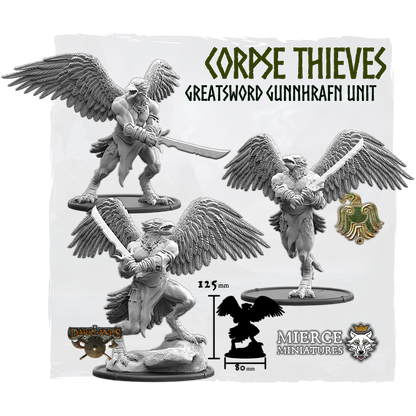 Corpse Thieves, Greatsword Gunnhrafn Unit