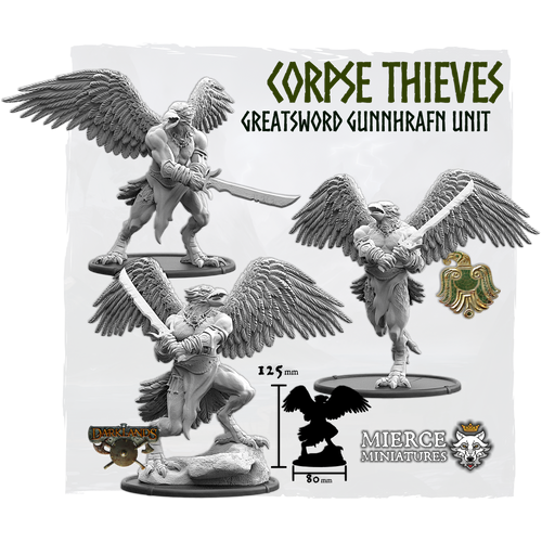 Corpse Thieves, Greatsword Gunnhrafn Unit