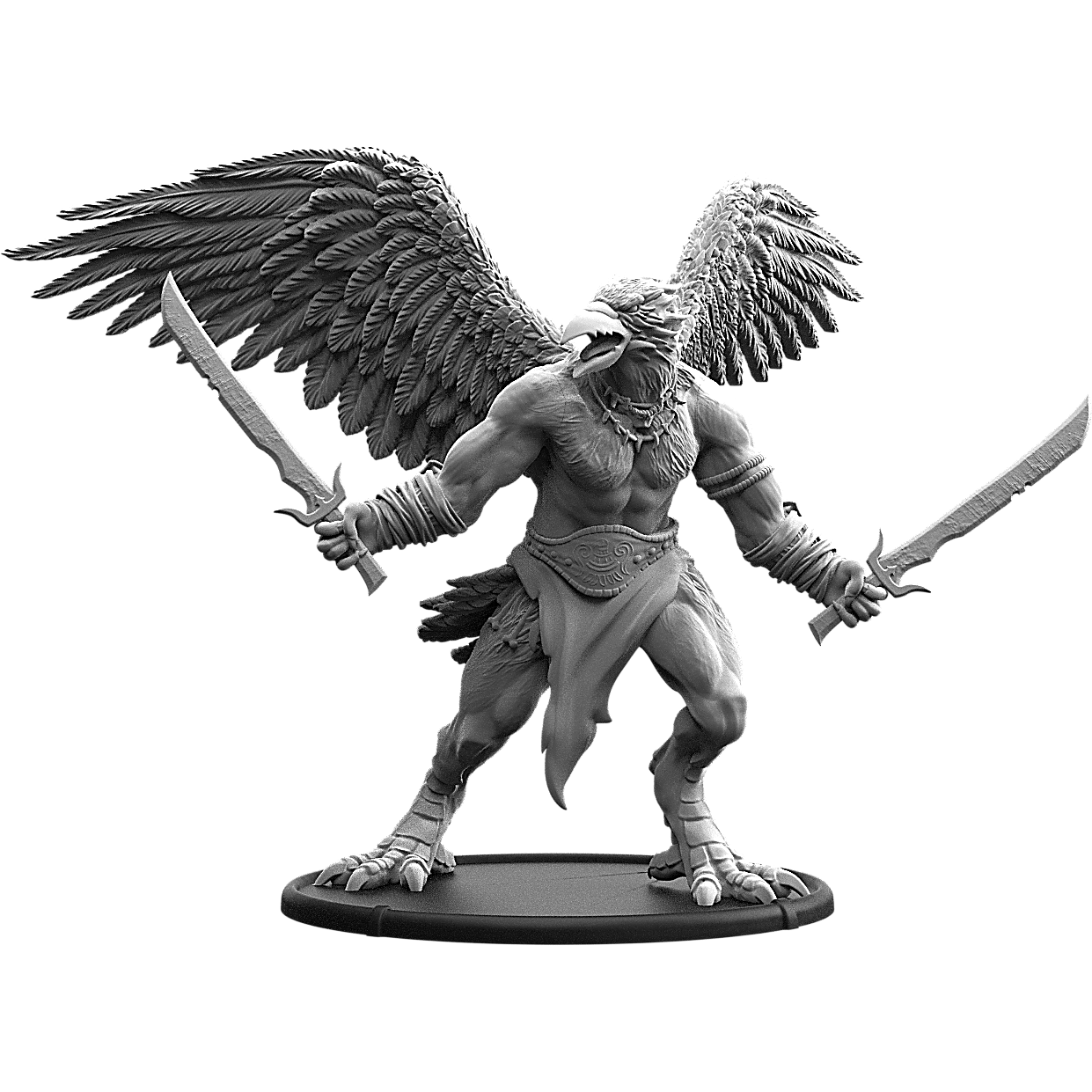 Káro, Two Sword Gunnhrafn Warrior