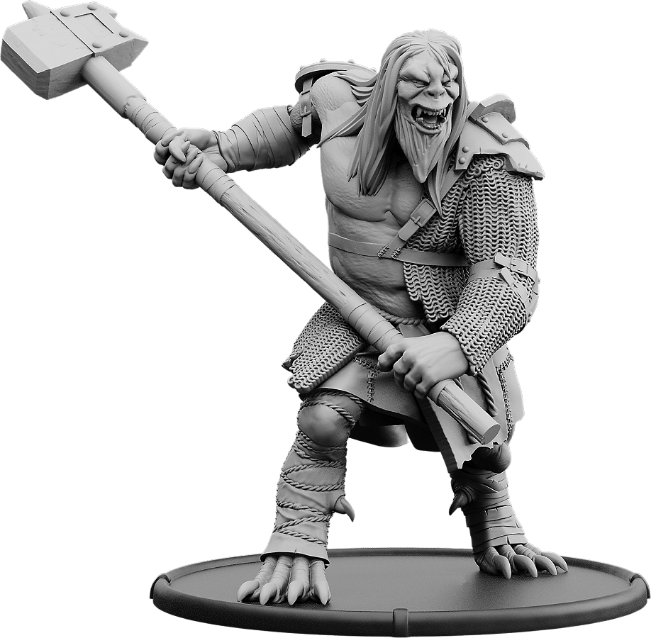 Brálig, Great Hammer Felljötunn Warrior