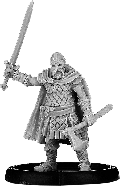 Warrior Kjartan of Jylland, Vísi of Hrafnen on Foot