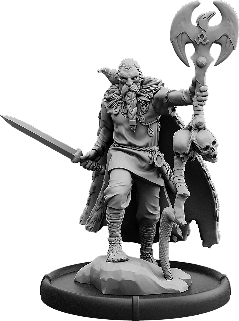 Víthar, Erilaz of Hrafnen on Foot