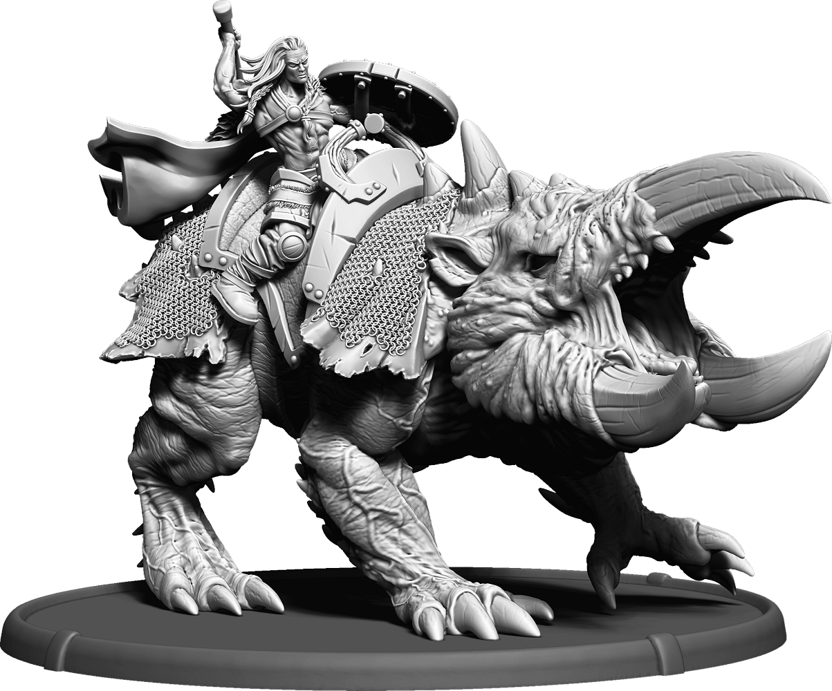 Shieldwall Steinn the Bold, Seggr of Hrafnen on Grundtroll