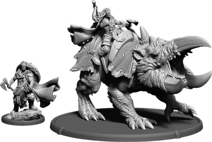 Two Axe Steinn the Bold, Seggr of Hrafnen on Foot and on Grundtroll