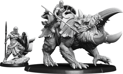 Spearman Steinn the Bold, Seggr of Hrafnen on Foot and on Grundtroll