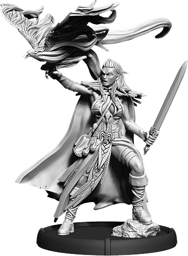 Brynhild Gunnblindi, Gythja of Hrafnen on Foot