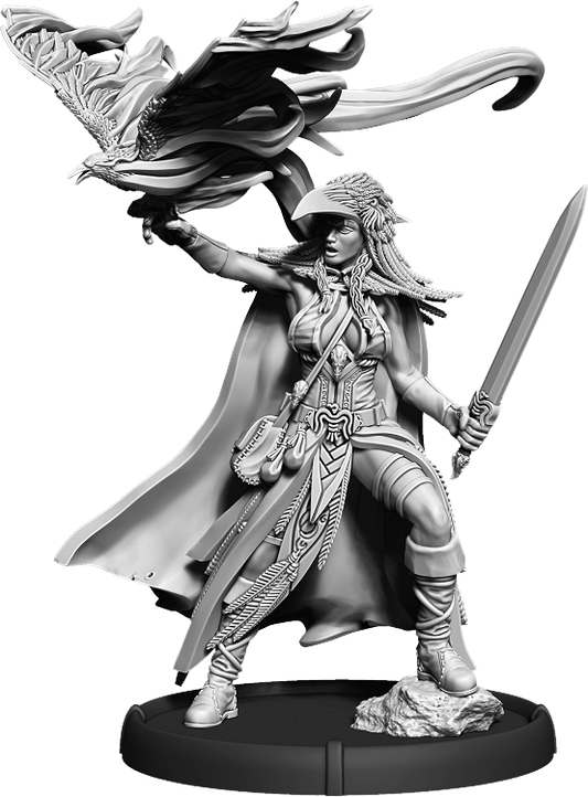 Ravenhelm Brynhild Gunnblindi, Gythja of Hrafnen on Foot