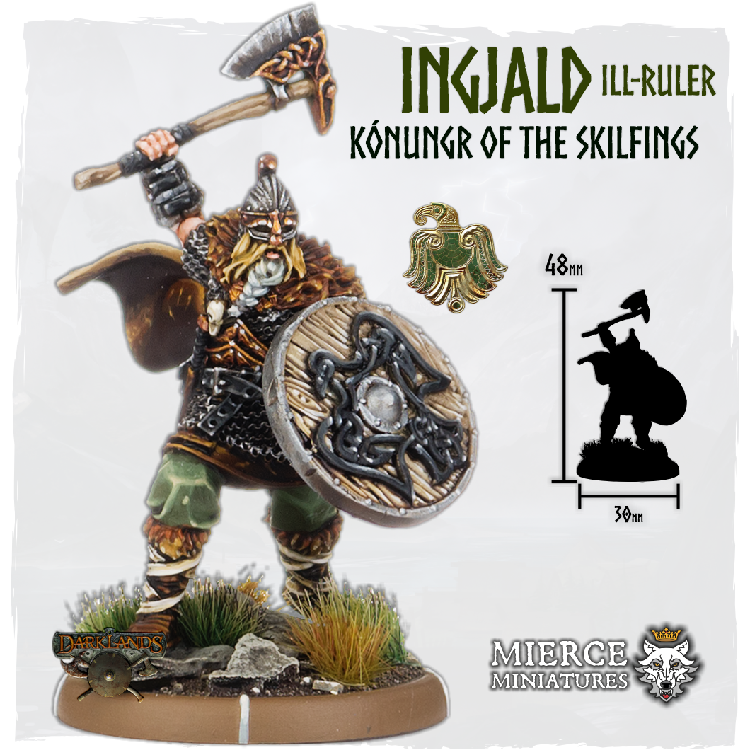 Ingjald Ill-Ruler, Kónungr of the Skilfings on Foot