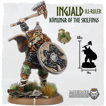 Ingjald Ill-Ruler, Kónungr of the Skilfings on Foot