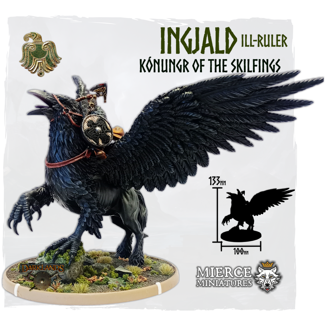 Ingjald Ill-Ruler, Kónungr of the Skilfings on Hrossíthír