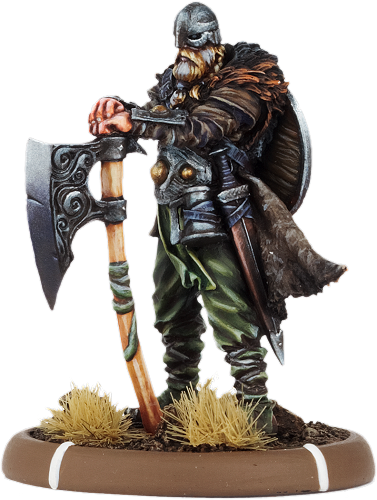 Helmed Knútr of Víkin, Skipari of Hrafnen on Foot