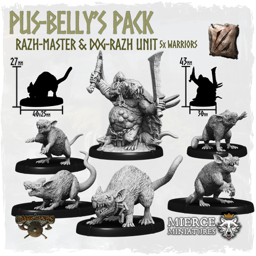 Pus-Belly's Pack, Razh-Master and Dog-Razh Unit