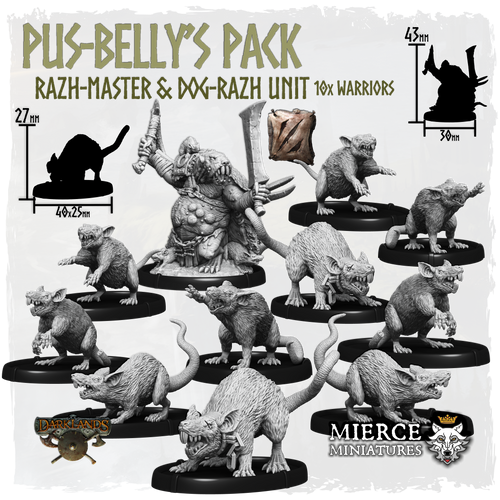 Pus-Belly's Pack, Razh-Master and Dog-Razh Unit